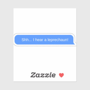 Shh... Ich höre einen Kobold! Aufkleber