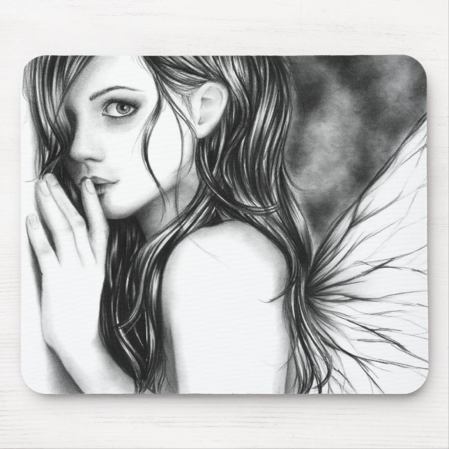Shh jetzt Fairy Fee Mousepad (Vorne)