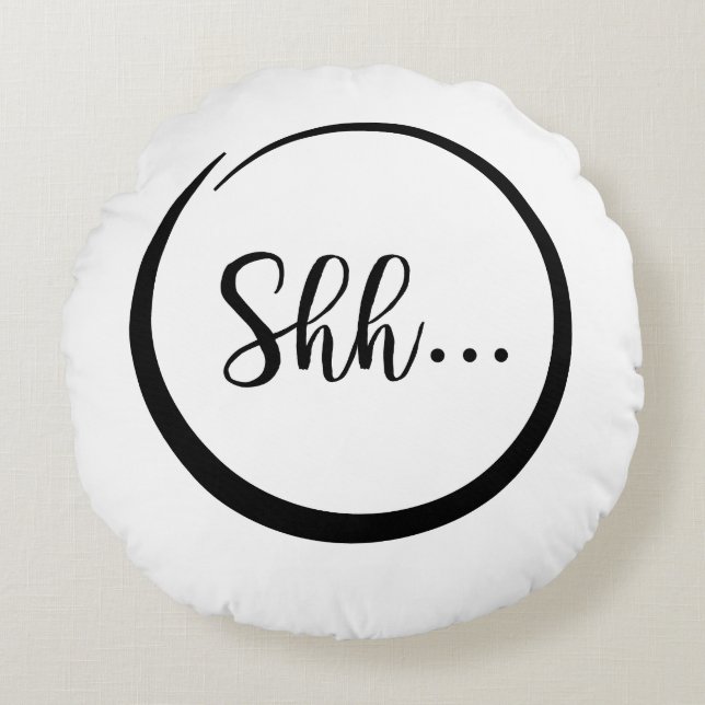 Shh… Kissen (Vorderseite)