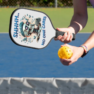 SHHH... Keiner kümmert sich um den Schädel-Sensenm Pickleball Schläger