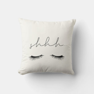 Shhh... Lässt niedlich minimalistisch. Kissen
