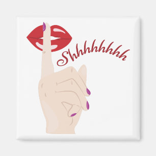Shhh Magnet