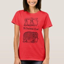 "shhh..." T-shirt (dame)