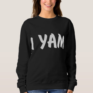 Shi meine süße Kartoffel I Yam Set Paare Thanksgiv Sweatshirt