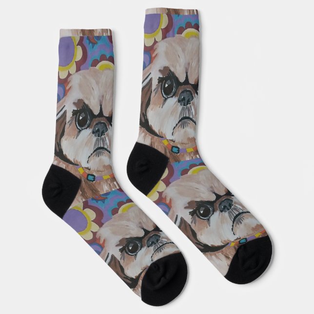 Shi Tzu Crew Socken (Rechts)