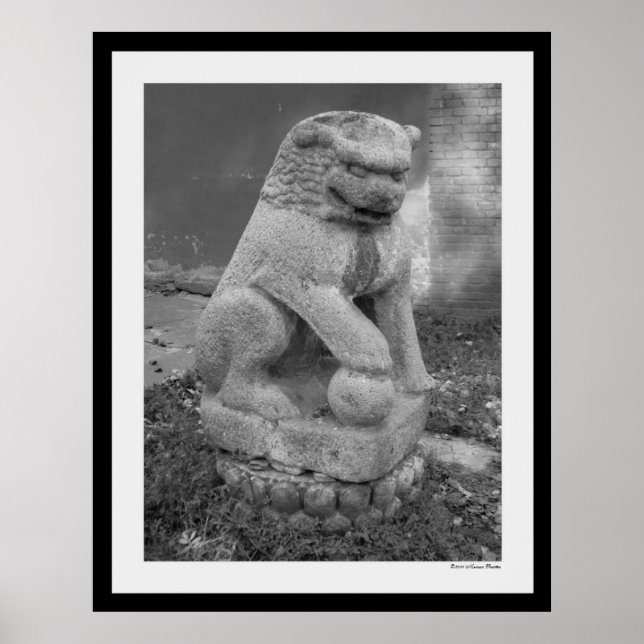 Shi Zi Print Poster (Vorne)