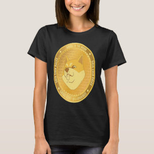 Shiba Coin Millionaire Crypto HODL Shiba Inu Coin T-Shirt