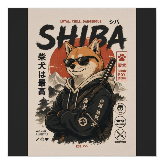 SHIBA DER BESCHÜTZER POSTER (Vorderseite)