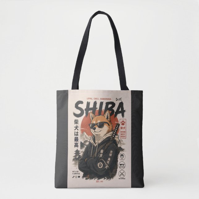 SHIBA DER BESCHÜTZER TASCHE (Vorderseite)