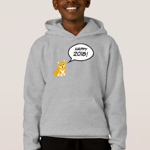 Shiba Dog custom Year Kleinkind Hoddie Hoodie
