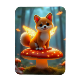 Shiba Fee Abenteuer Magnet