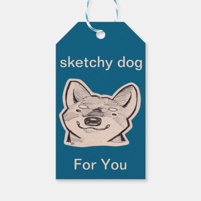 Shiba  geschenkanhänger (Vorderseite)