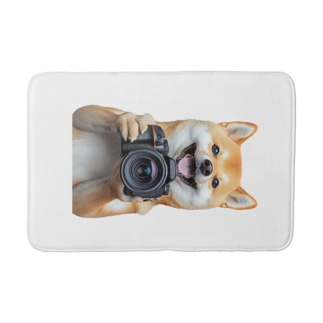 Shiba Inu     Badematte (Vorderseite)