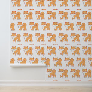 Shiba inu Cartoon Tapete