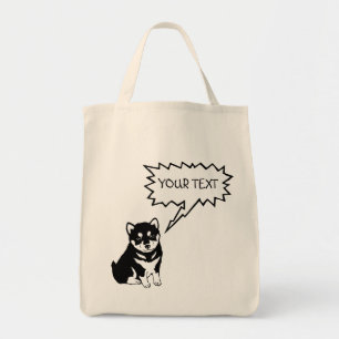 Shiba Inu Chinese Dog Year 2018 Cotton Tote Bag Tragetasche