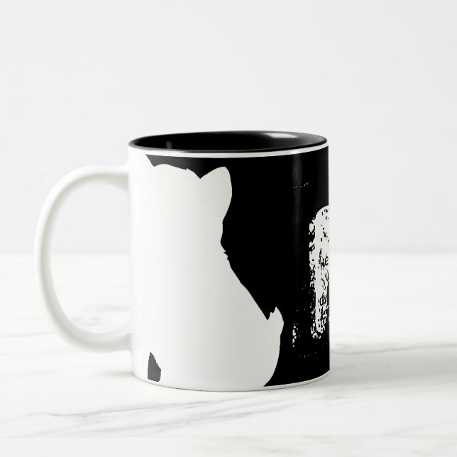Shiba Inu Chinese Dog Year 2018 Monogram Tasse (Links)