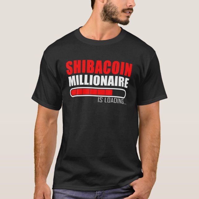 Shiba Inu Coin SHIB Army Shibacoin Millionaire Loi T-Shirt (Vorderseite)