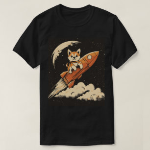 Shiba Inu Dog auf einem T - Shirt