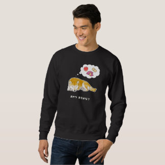 Shiba Inu Dog Dreaming von Leckereien Sweatshirt