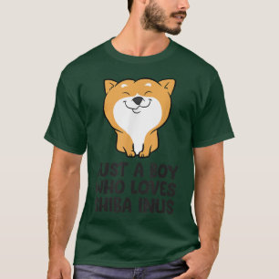 Shiba Inu Dog Eigentümer nur ein Junge, der Shiba  T-Shirt