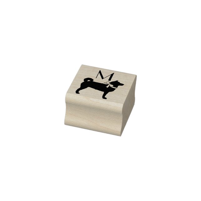 Shiba Inu Dog Puppy Gummistempel (Stempel)