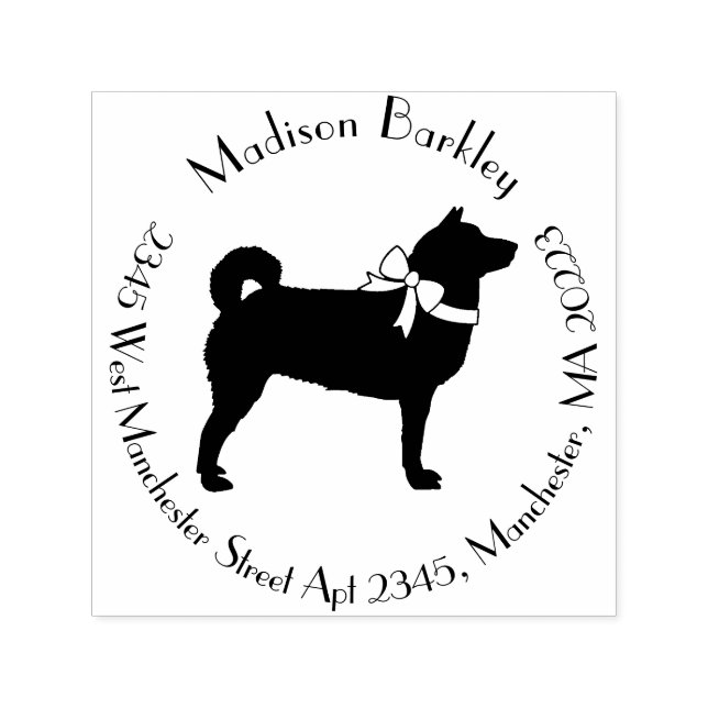 Shiba Inu Dog Puppy Permastempel (Design)