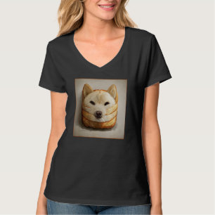 Shiba Inu Doge Meme Laib Brot Akita Inu Hokkai T-Shirt
