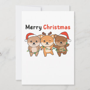 Shiba Inu frohe Weihnachten Niedliche Hunde