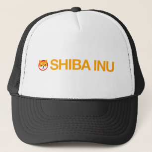 Shiba Inu Full Logo Image - Trucker Hat Truckerkappe