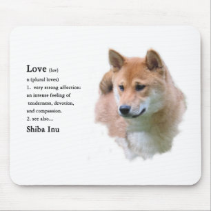 Shiba Inu Geschenke Mousepad