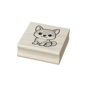 Shiba Inu Gummistempel