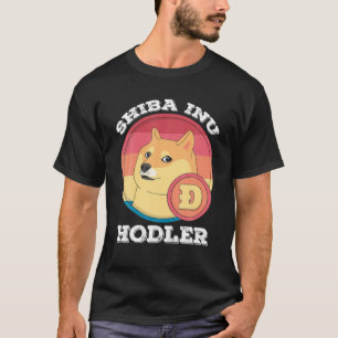 Shiba Inu Hodler Krypto-Token-Münze Kryptowährung T-Shirt
