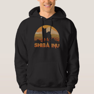 SHIBA INU Hoodie Vintag Retro Hoodie