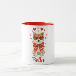 Shiba Inu Hund Kaffeetasse Valentinstag 2026