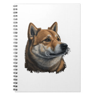 Shiba-Inu-Hund Notizblock