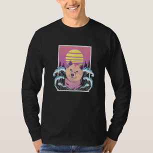 Shiba Inu Hund Soft Vaporwave Ästhetik Japanisch K T-Shirt