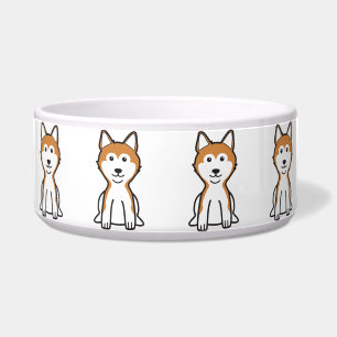 Shiba Inu HundeCartoon Napf