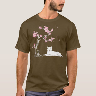 Shiba Inu Japanese Cherry Blossom Sakura T - Shirt