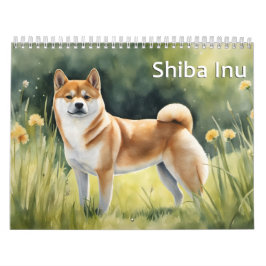 Shiba Inu jedes Jahr Kalender