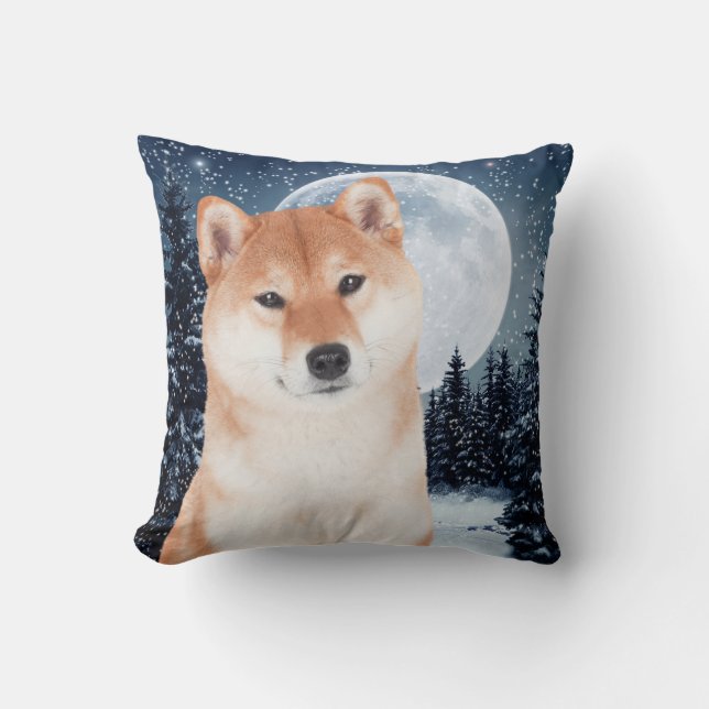 Shiba Inu Kissen (Vorderseite)
