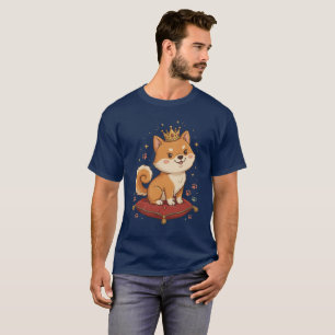 Shiba Inu König Süßer Shiba-Hund Liebhaber Königsk T-Shirt