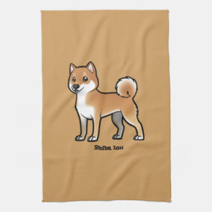 Shiba inu küchentuch