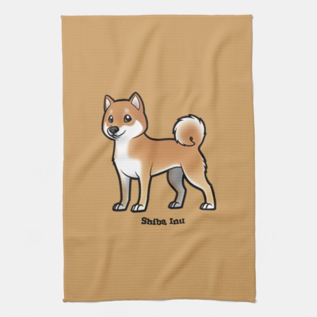 Shiba inu küchentuch (Vertikal)