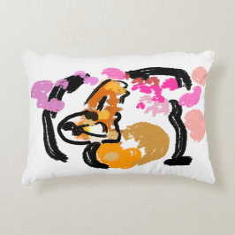 Shiba Inu kühle Brise Dekokissen