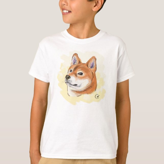 Shiba Inu Liebhaber T-Shirt (Vorderseite)
