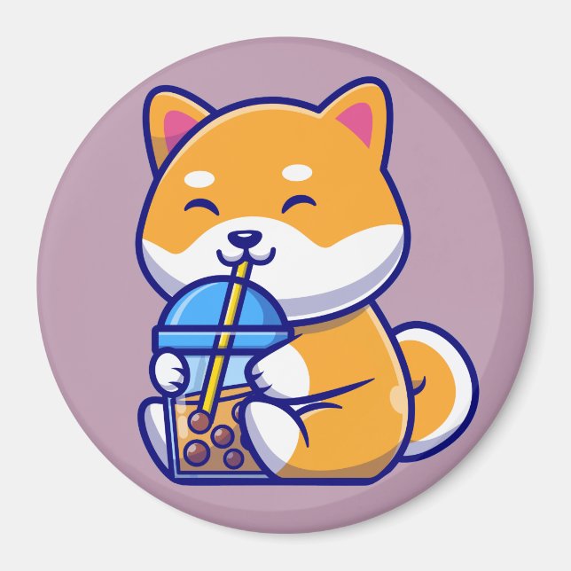 Shiba Inu Magnet (Vorne)