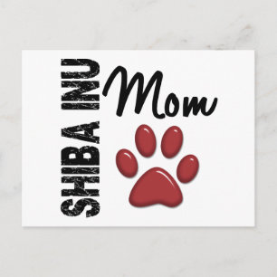 Shiba Inu Mama 2 Postkarte