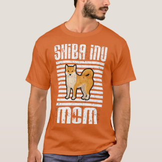 Shiba Inu Mama Proud Hunde T-Shirt