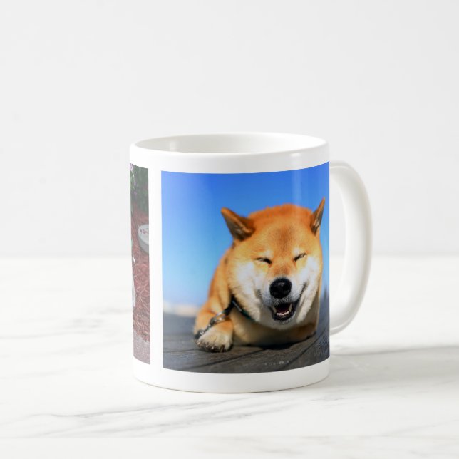 Shiba-inu Maru Kaffeetasse (VorderseiteRechts)