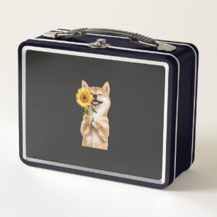 Shiba Inu Metall Brotdose